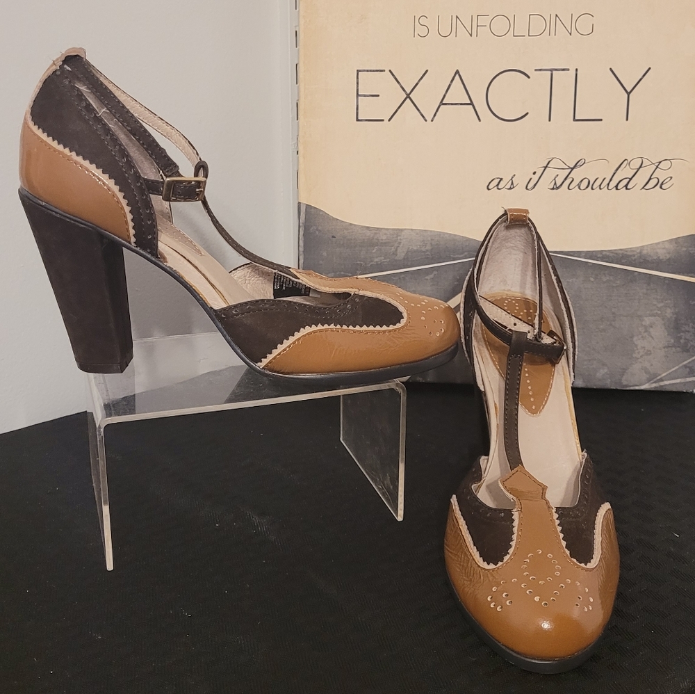 Diesel Mary Jane's  Sz 7 Brown Tan.      *Must Go!!!